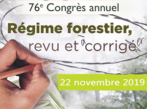 Congrès de l’AFAT – Régime forestier, revu et corrigé