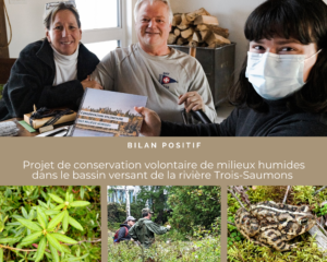 Projet de conservation volontaire des milieux humides dans la MRC de L’Islet – Bilan positif